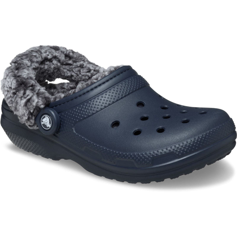 Crocs Classic Fleece Lined Thermoplastic Men's Navy Clogs