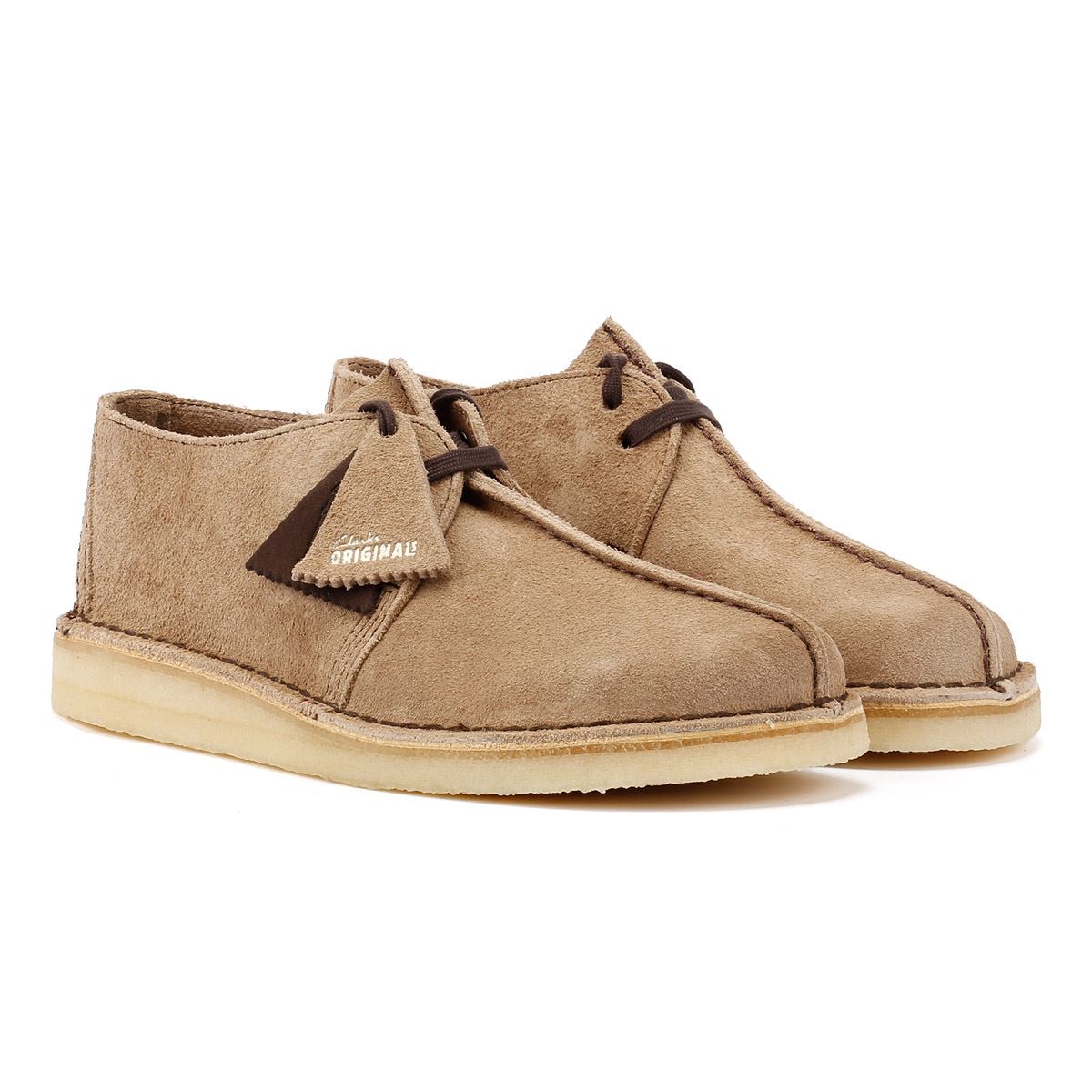 Clarks Originals Desert Trek Wolf Suede Men's Shoes