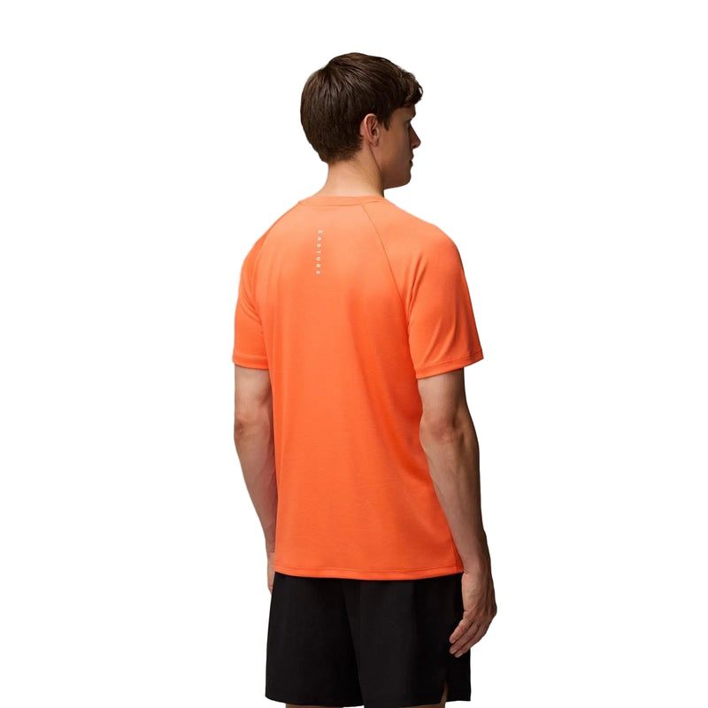 Castore Adapt Training T-Shirt Polyester Men's Orange Activewear T-Shirts