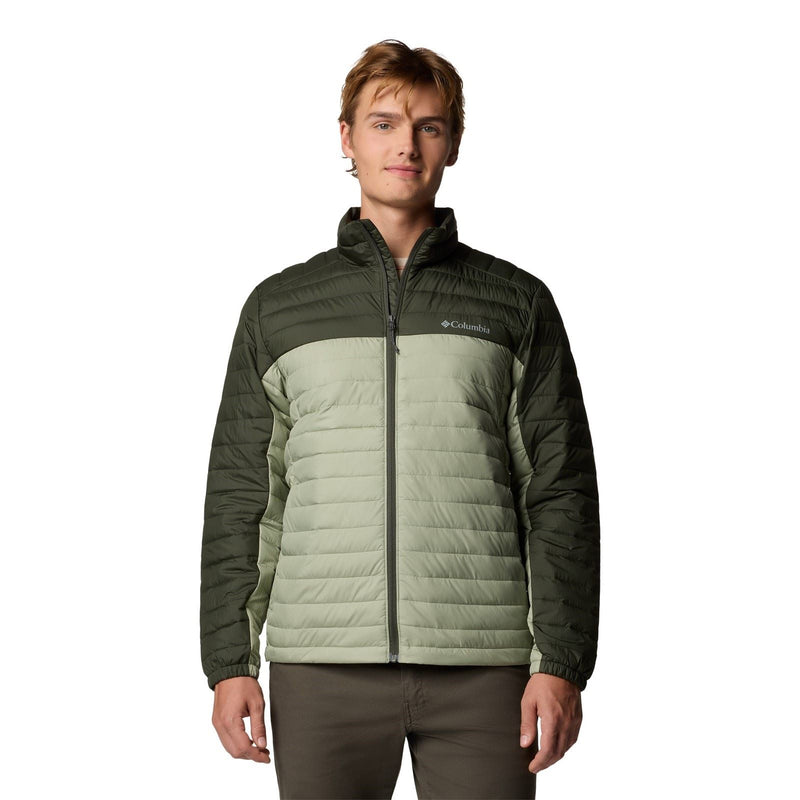 Columbia Silver Falls II Jacket Men's Green Puffer Jacket