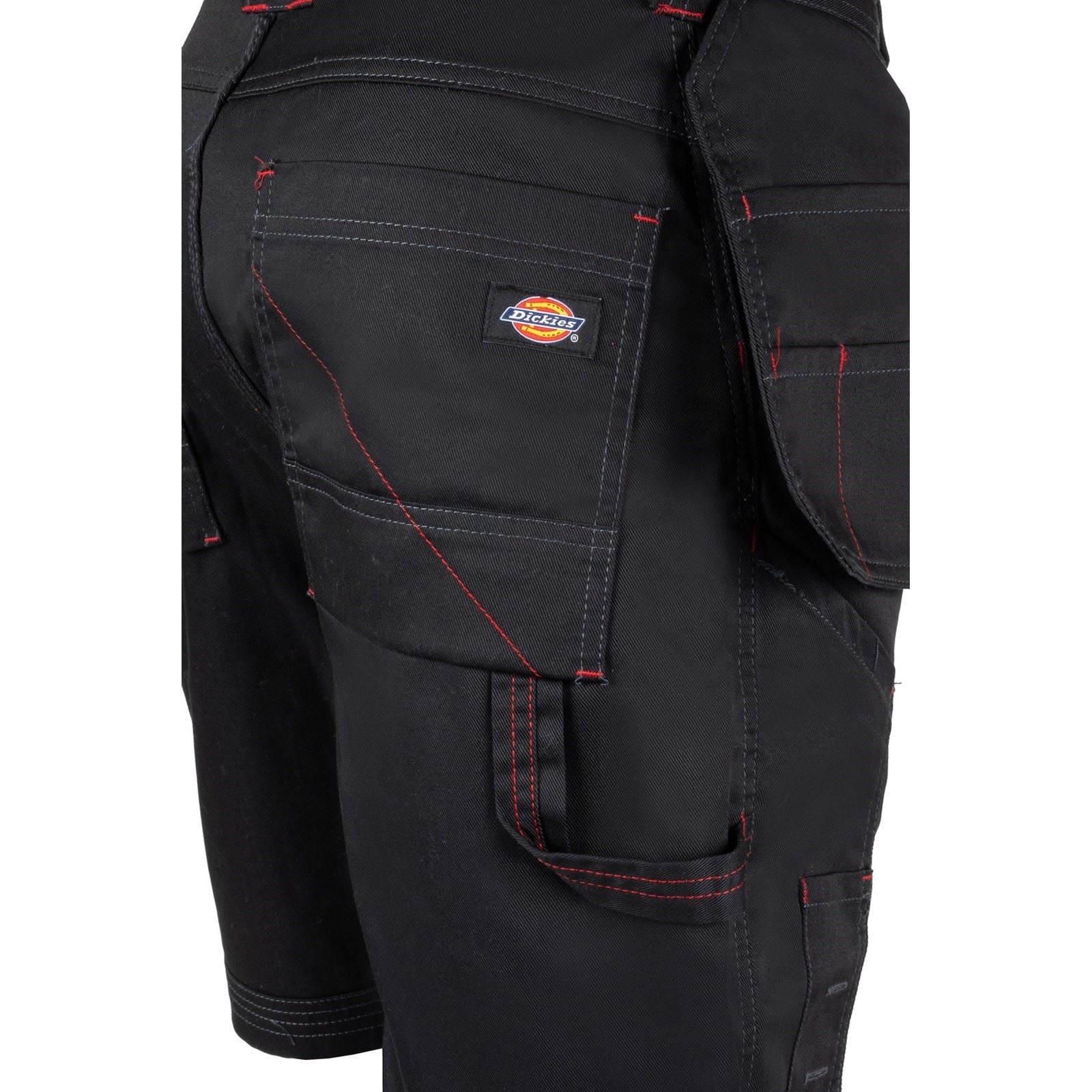 Dickies Redhawk Pro Work Polyester Men's Black Work Shorts