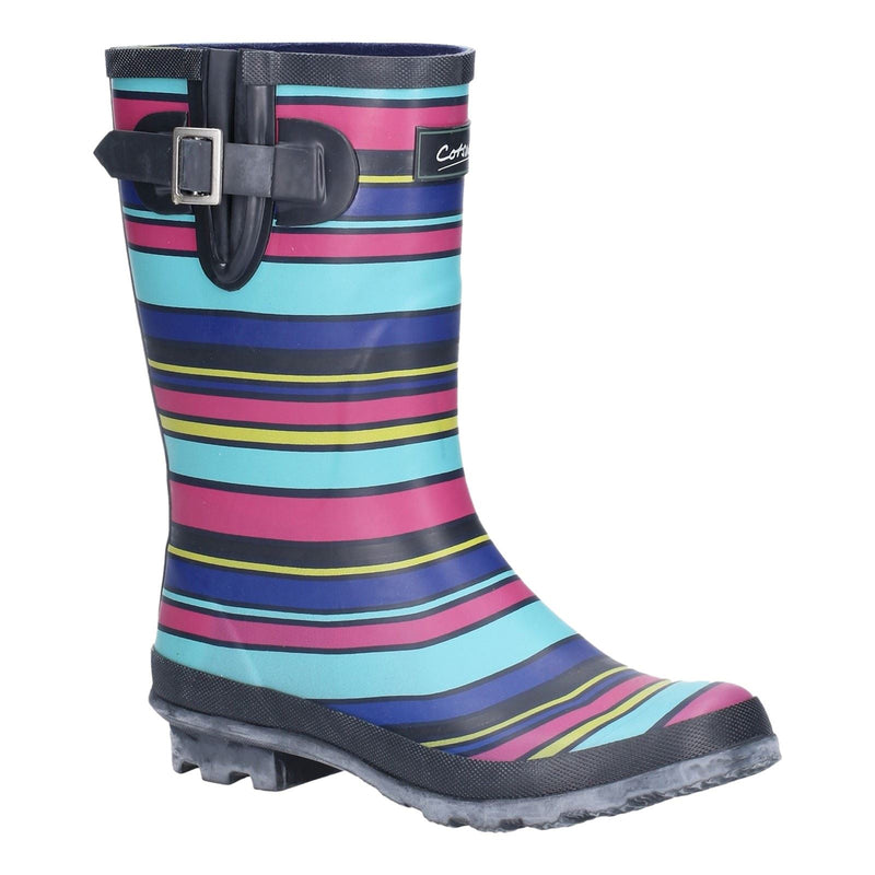 Cotswold Paxford Rubber Women's Stripe Multicoloured Wellington Boots