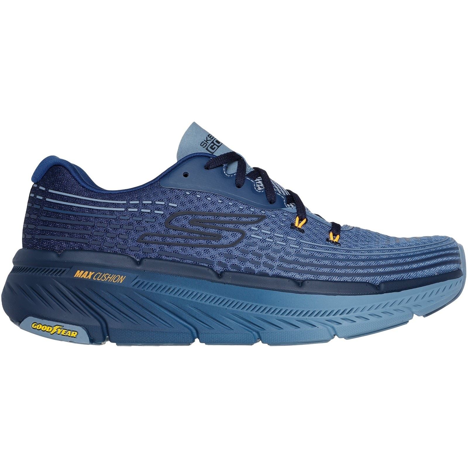 Skechers Performance Max Cushioning Premier 2.0 Vivid 2.0 Synthetic Men's Navy Trainers