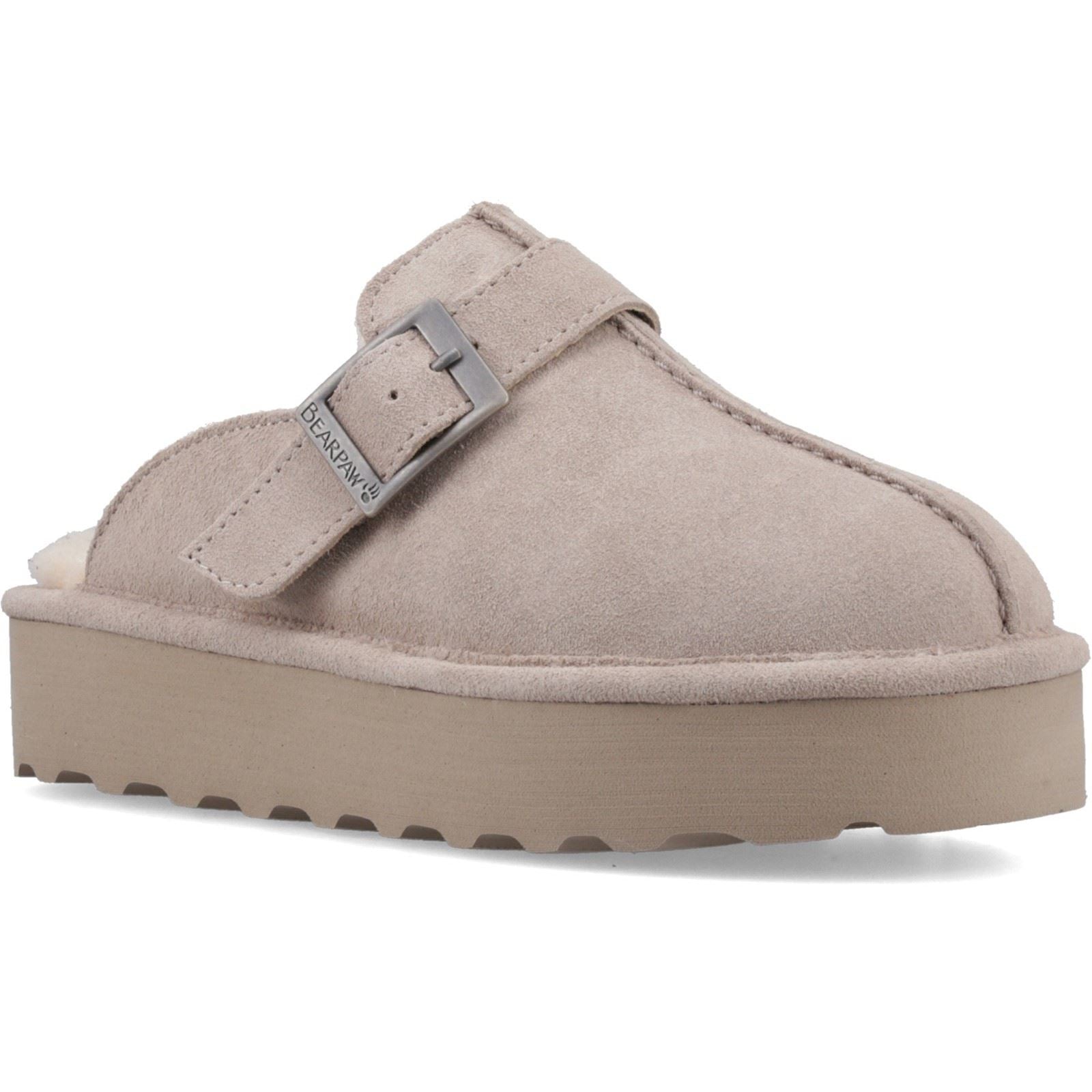 Bearpaw Moxie Suede Women's Mushroom Slippers