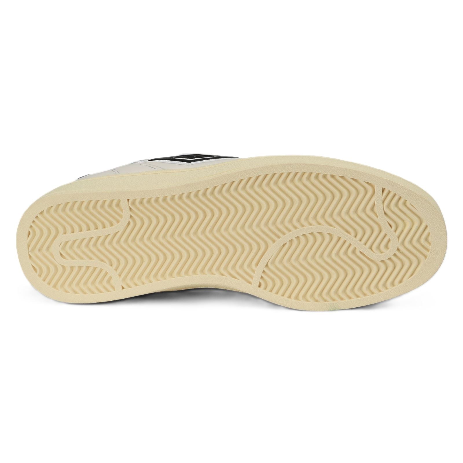 Umbro Clayton Leather White/Pastel Yellow/Black Trainers