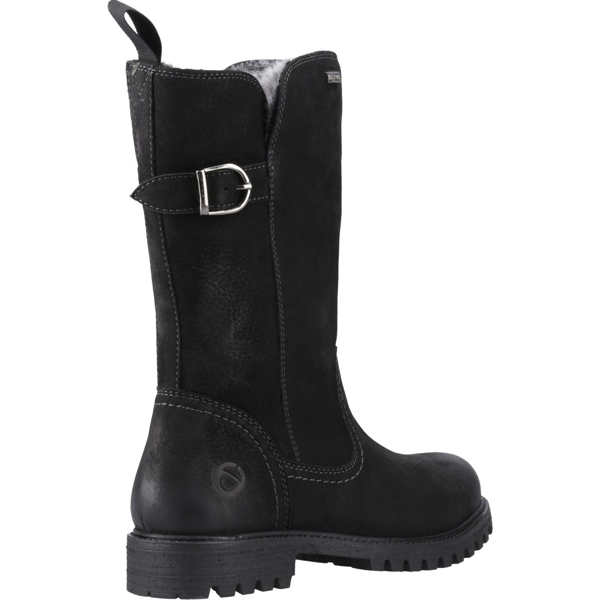 Cotswold Winchcombe Leather Women's Black Boots