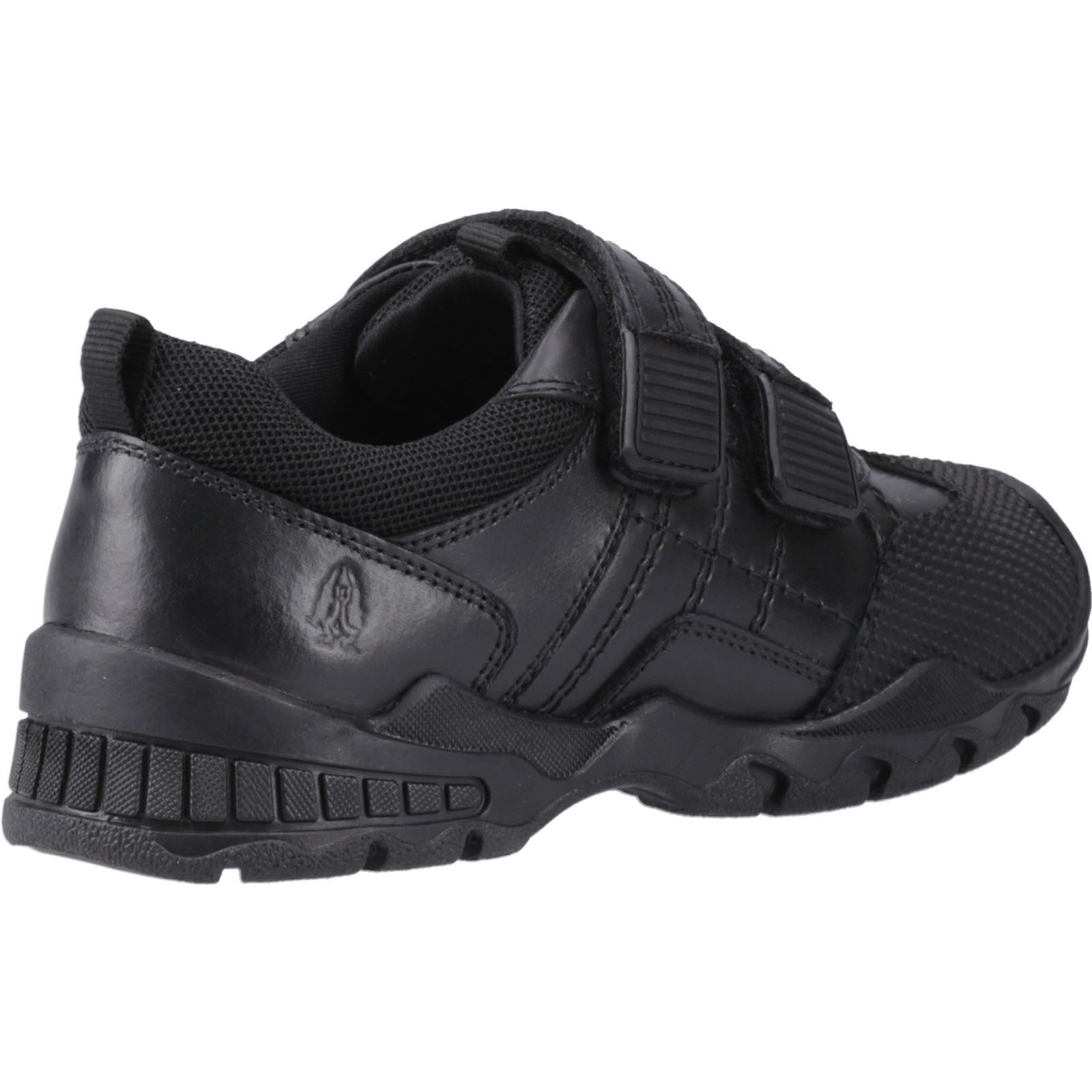 Hush Puppies Tristen Leather Boys's Black Loafers