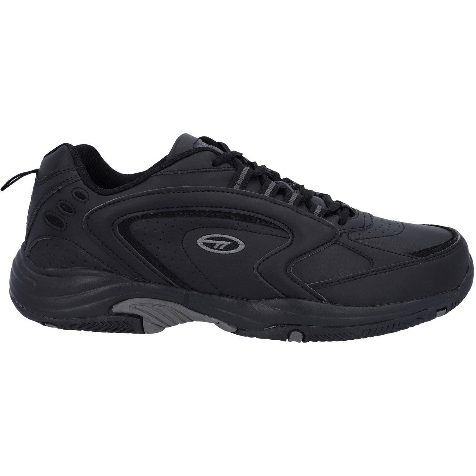 Hi-Tec Blast Lite Synthetic Black Trainers