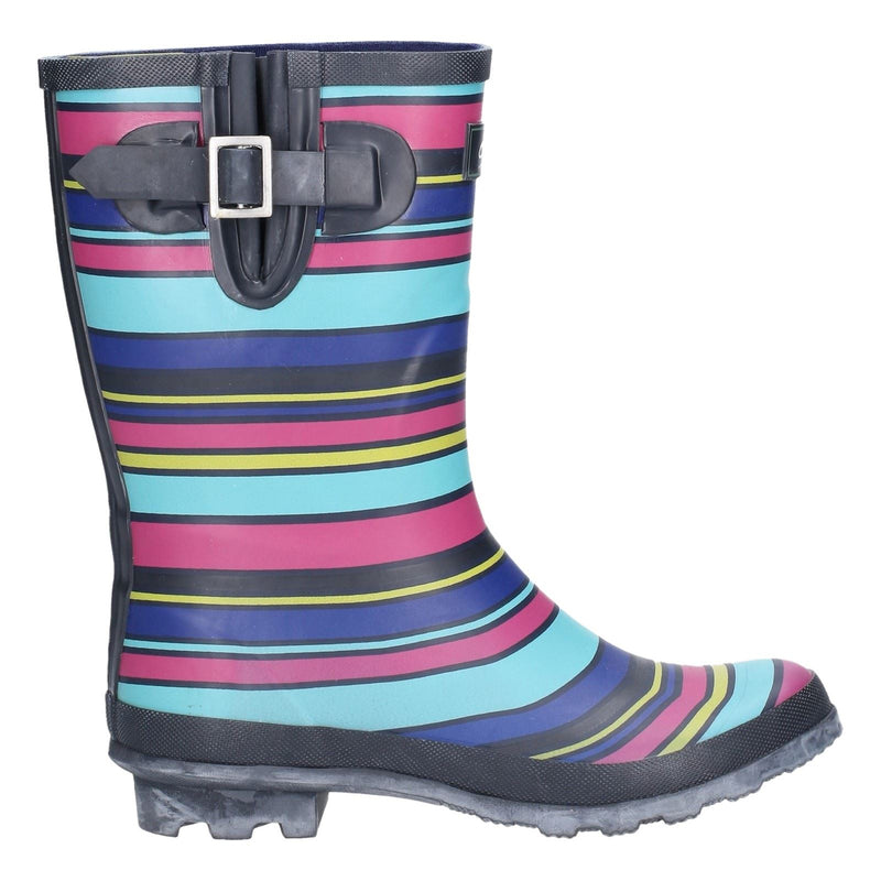 Cotswold Paxford Rubber Women's Stripe Multicoloured Wellington Boots