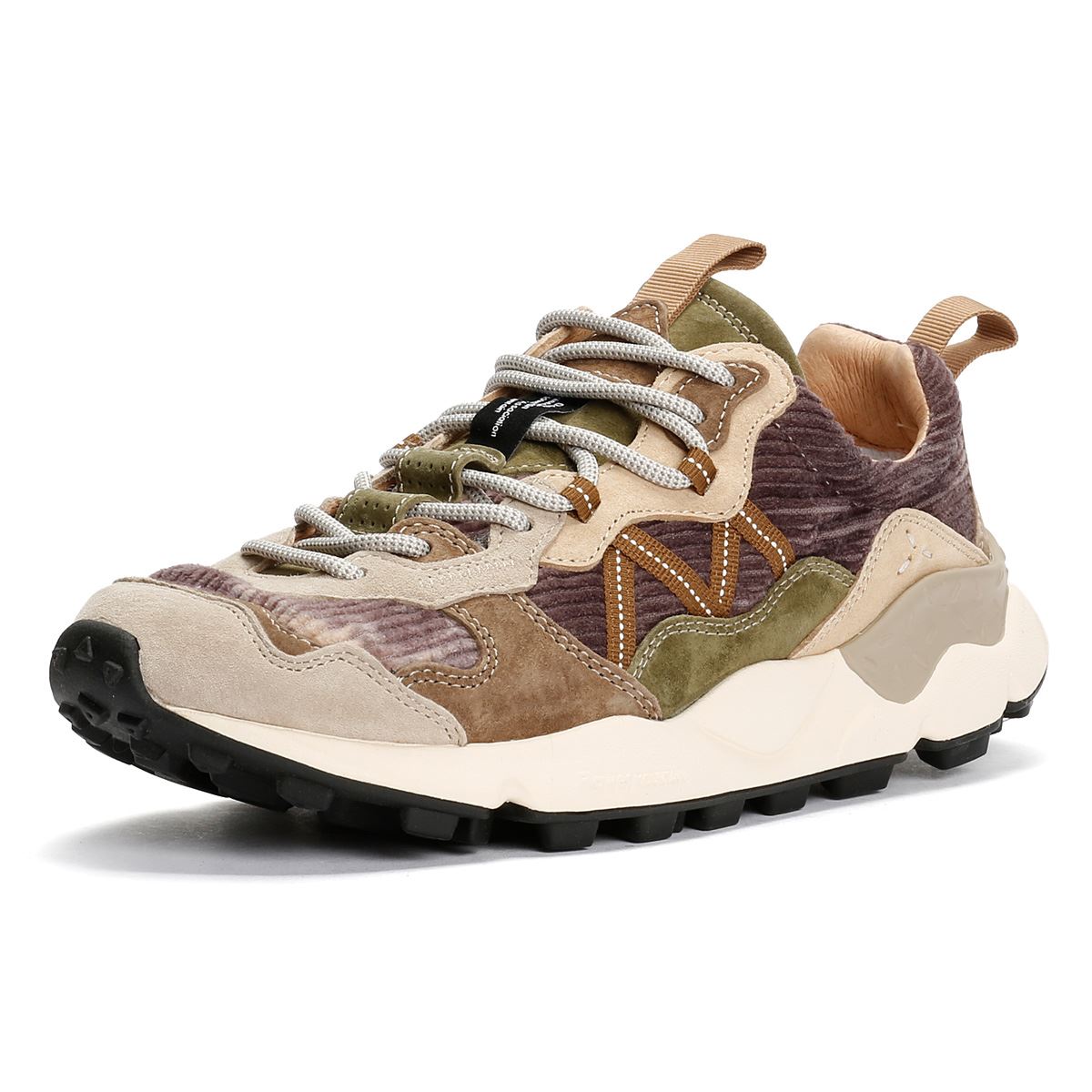 Flower Mountain Lenzan Lilac/Brown Trainers