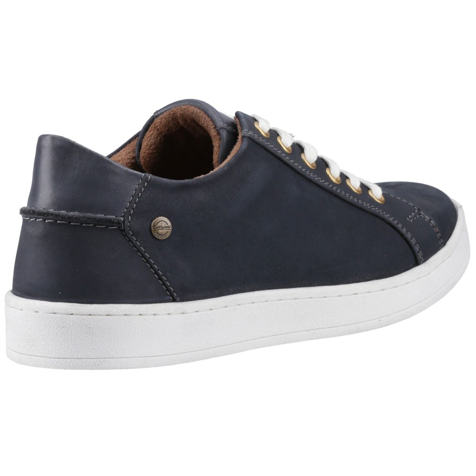 Cotswold Radcot Leather Women's Navy Trainers