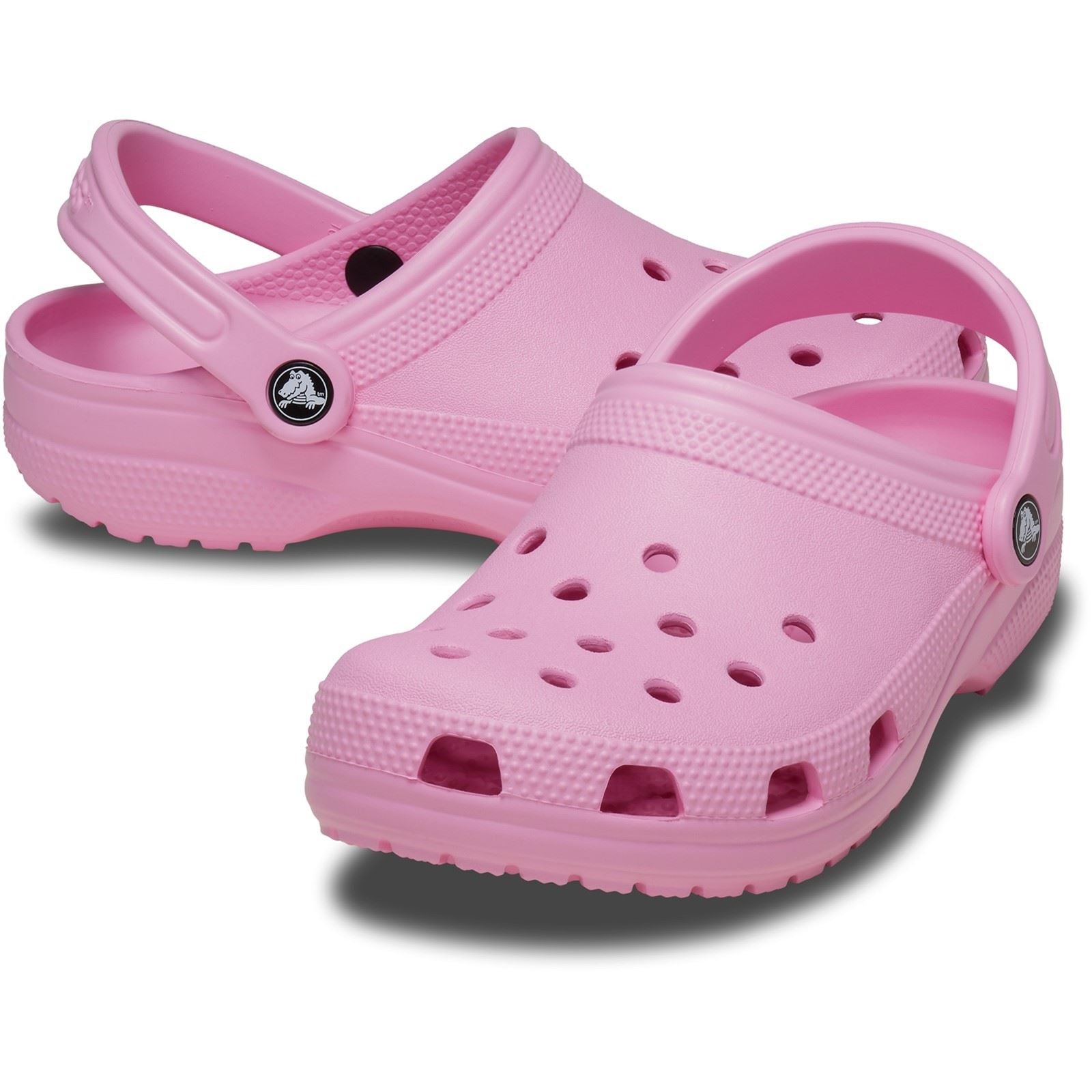Crocs Classic Clog Synthetic Pink Tweed Clogs