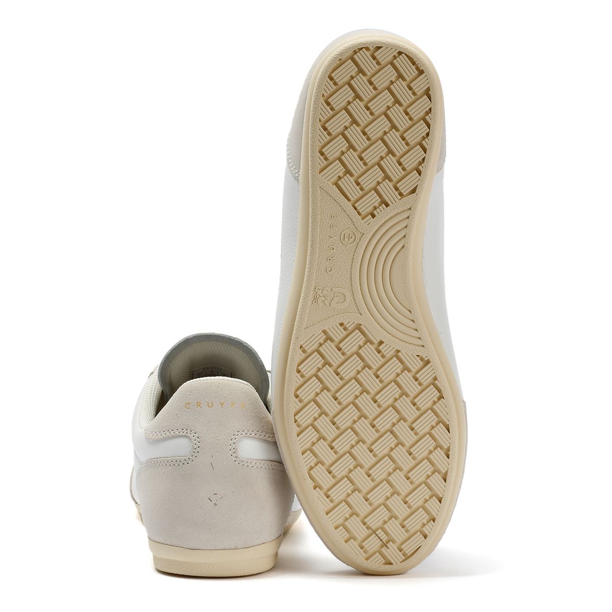 Cruyff Recoupa Leather Men's White Trainers
