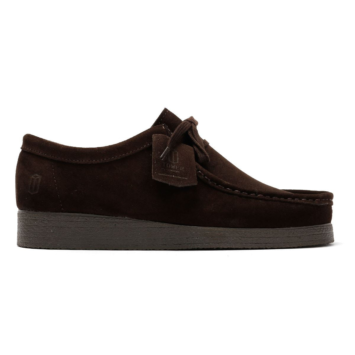 Tower London Apache Suede Men's Dark Brown Shoes