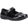 Hush Puppies Christina Patent Senior Girls's Black Shoes - UK 6