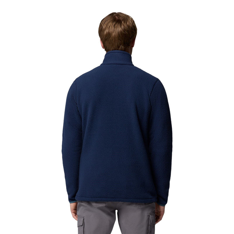 Columbia Jasper Ridge Pebbled Full Zip Fleece Men's Blue Fleece Jacket