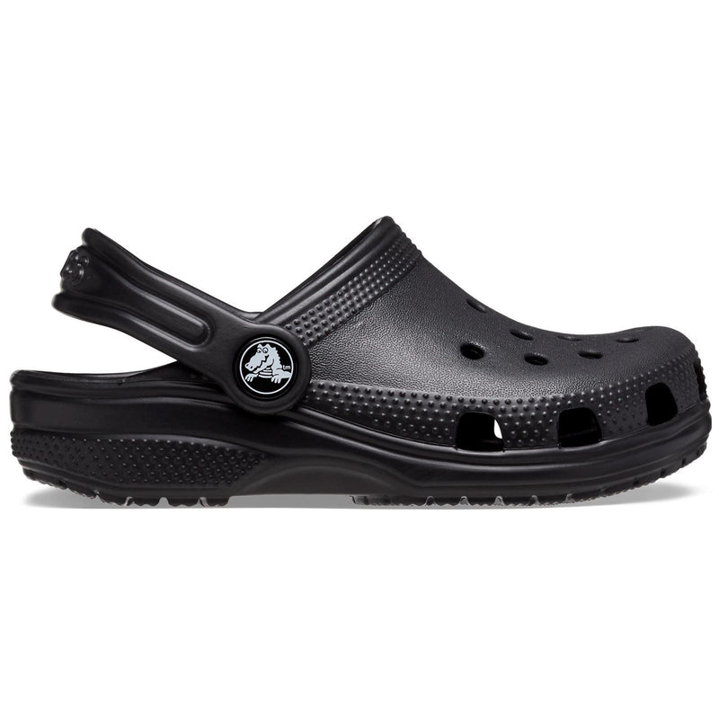 Crocs Kids' Classic Synthetic Black Clogs