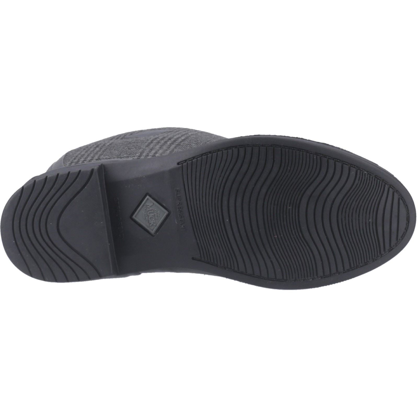 Muck Boots Derby Tall Rubber Women's Black/Plaid Winter Knee High Boots