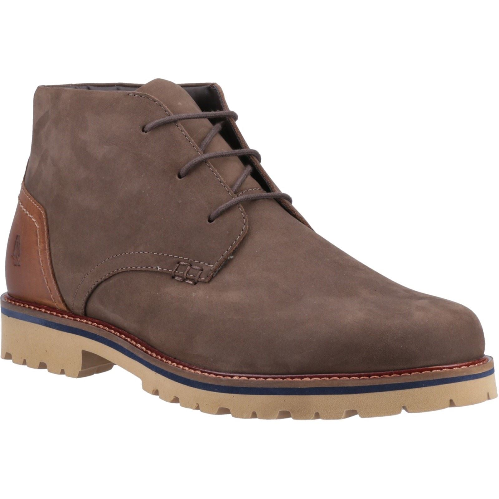 Hush Puppies Moore Nubuck Men's Brown Ankle Boots