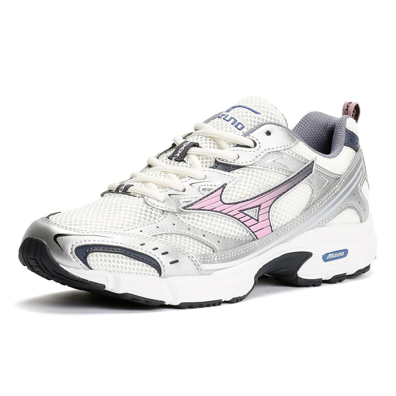 Mizuno MXR Sport Snow White/Lilac/Silver Trainers