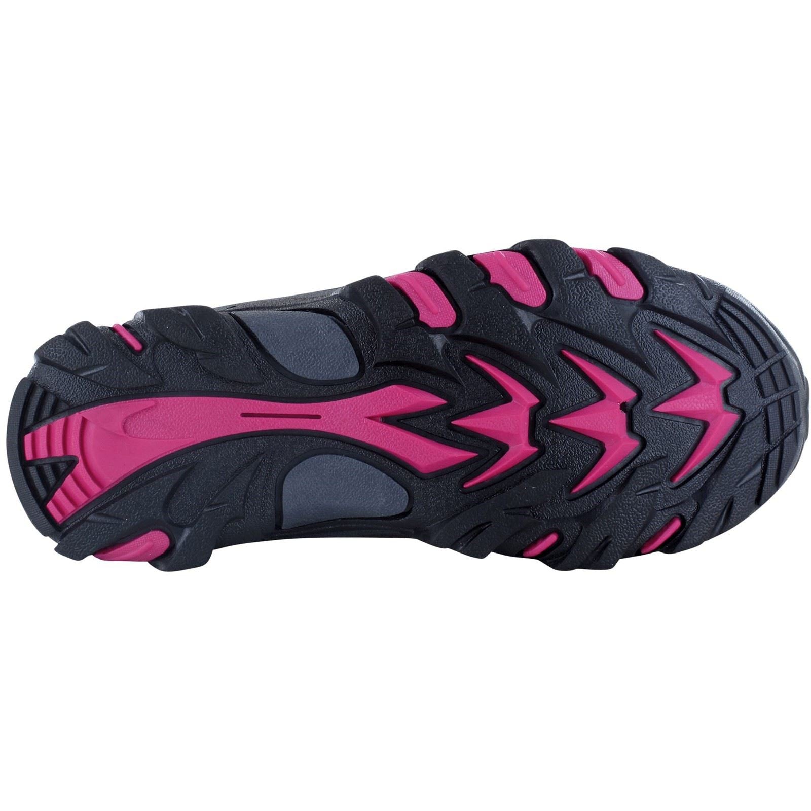 Hi-Tec Blackout Mid Synthetic Soft Shell Girls's Dark Rose/Fuchsia Hiking Boots