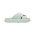 TOMS Mallow Crossover Polyester Blend Women's Mint Slides