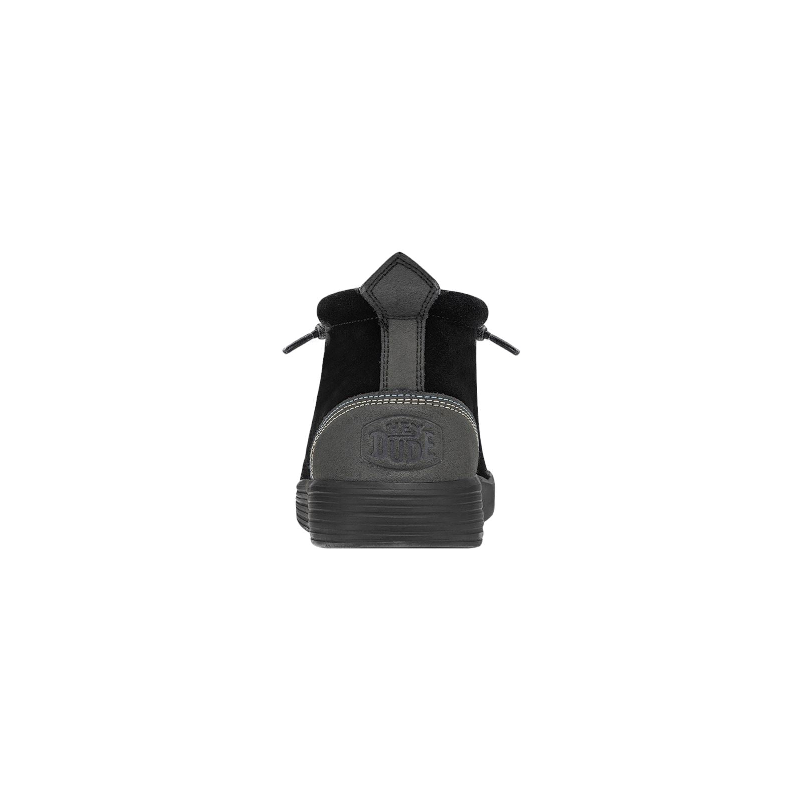 HEYDUDE Jo Suede Men's Jet Black Boots