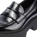 Hugo Kris Leather Women's Black Loafers