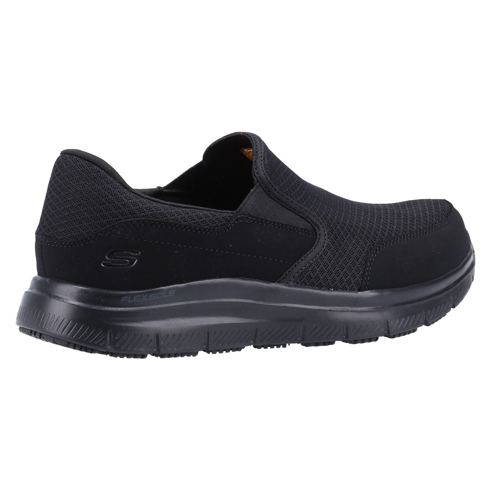 Skechers Workwear McAllen Wide Textile Men's Black Safety Trainers