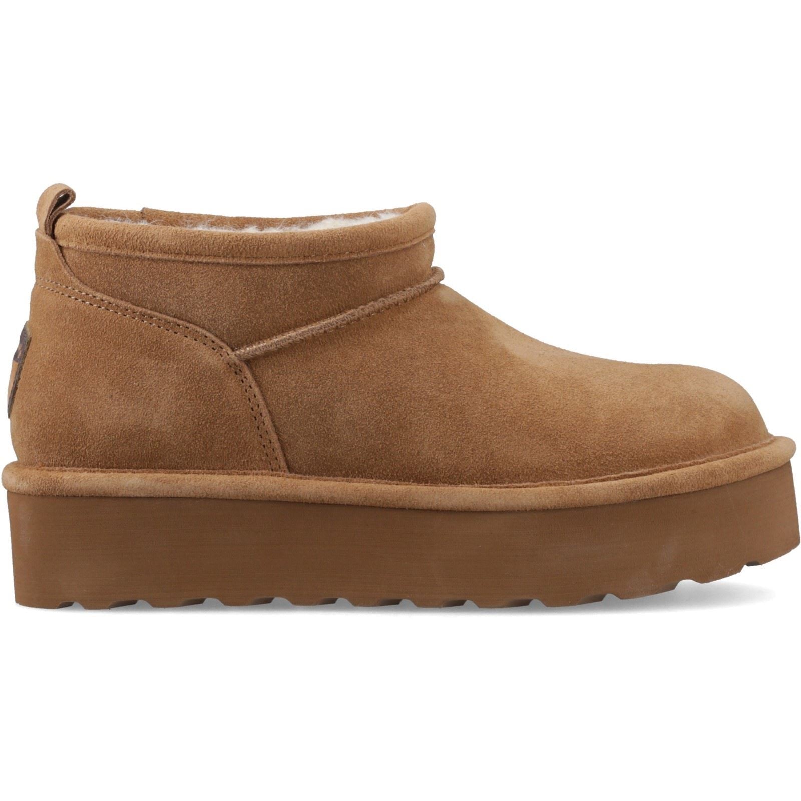 Bearpaw Retro Super Shorty Suede Women's Hickory Winter Ankle Boots