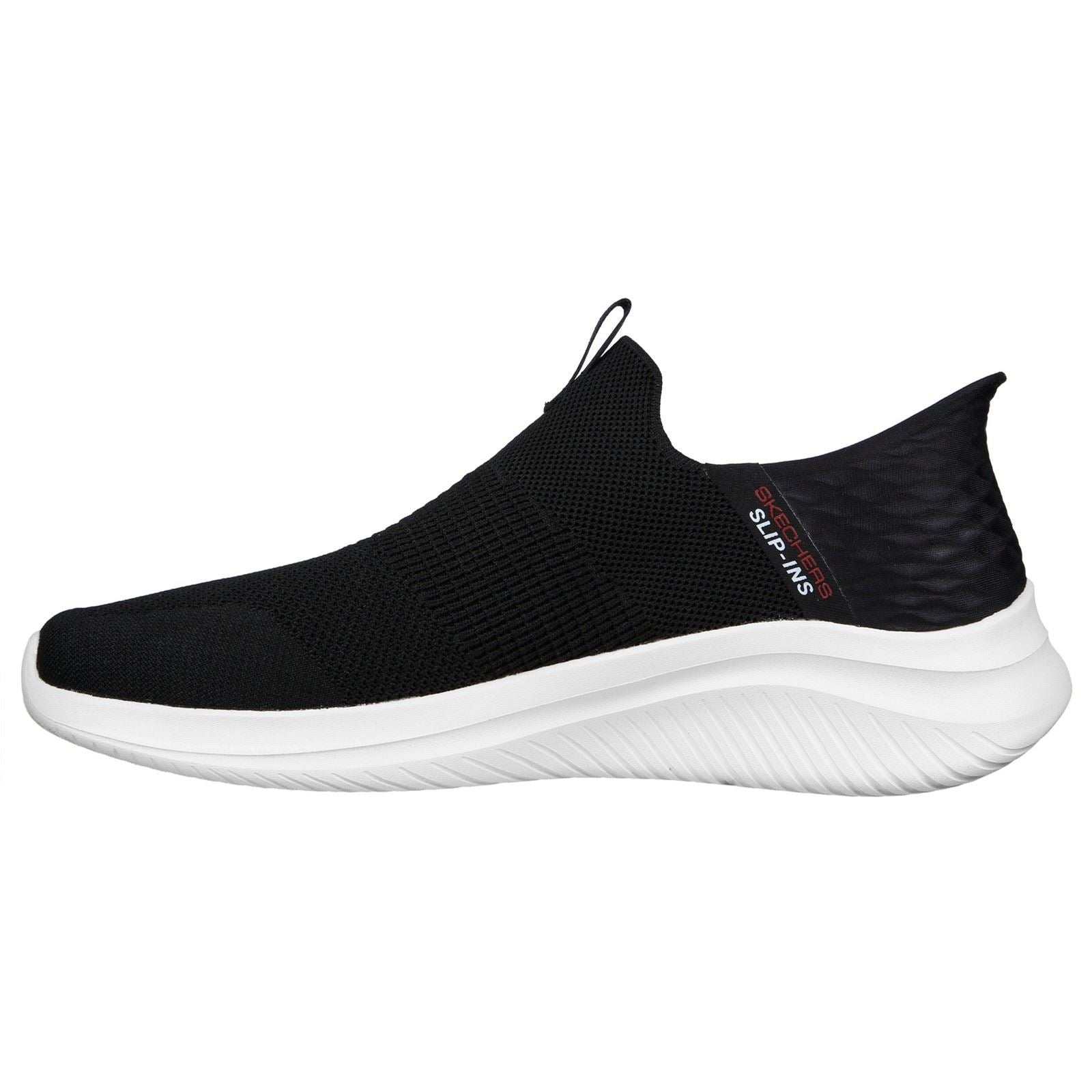 Skechers Ultra Flex 3.0 Smooth Step Synthetic Men's Black Trainers