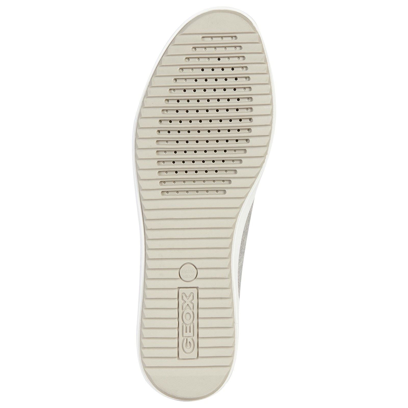 Geox D Blomiee A Synthetic Synthetic Women's Silver Trainers