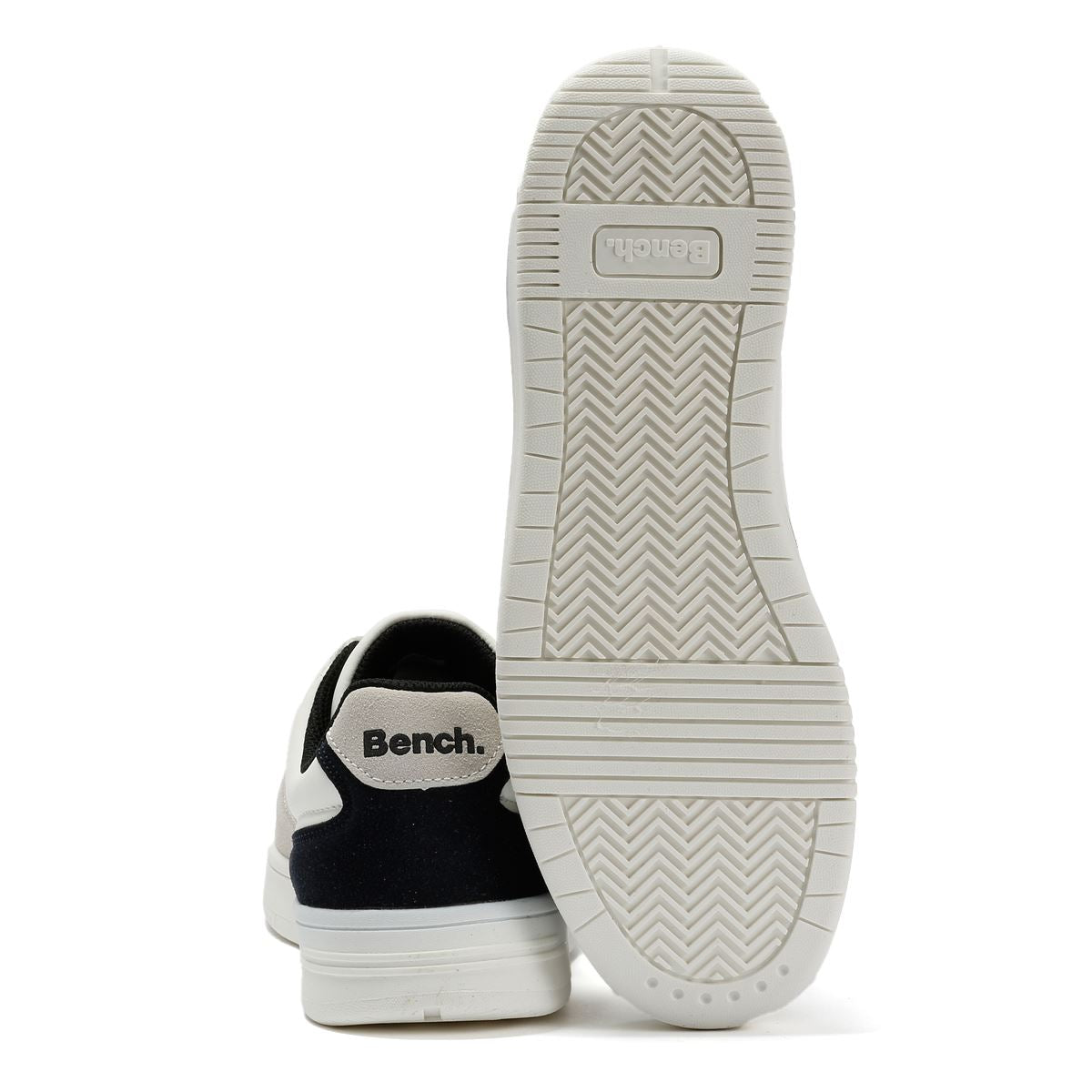 Bench Grainger Men's White/Grey Trainers