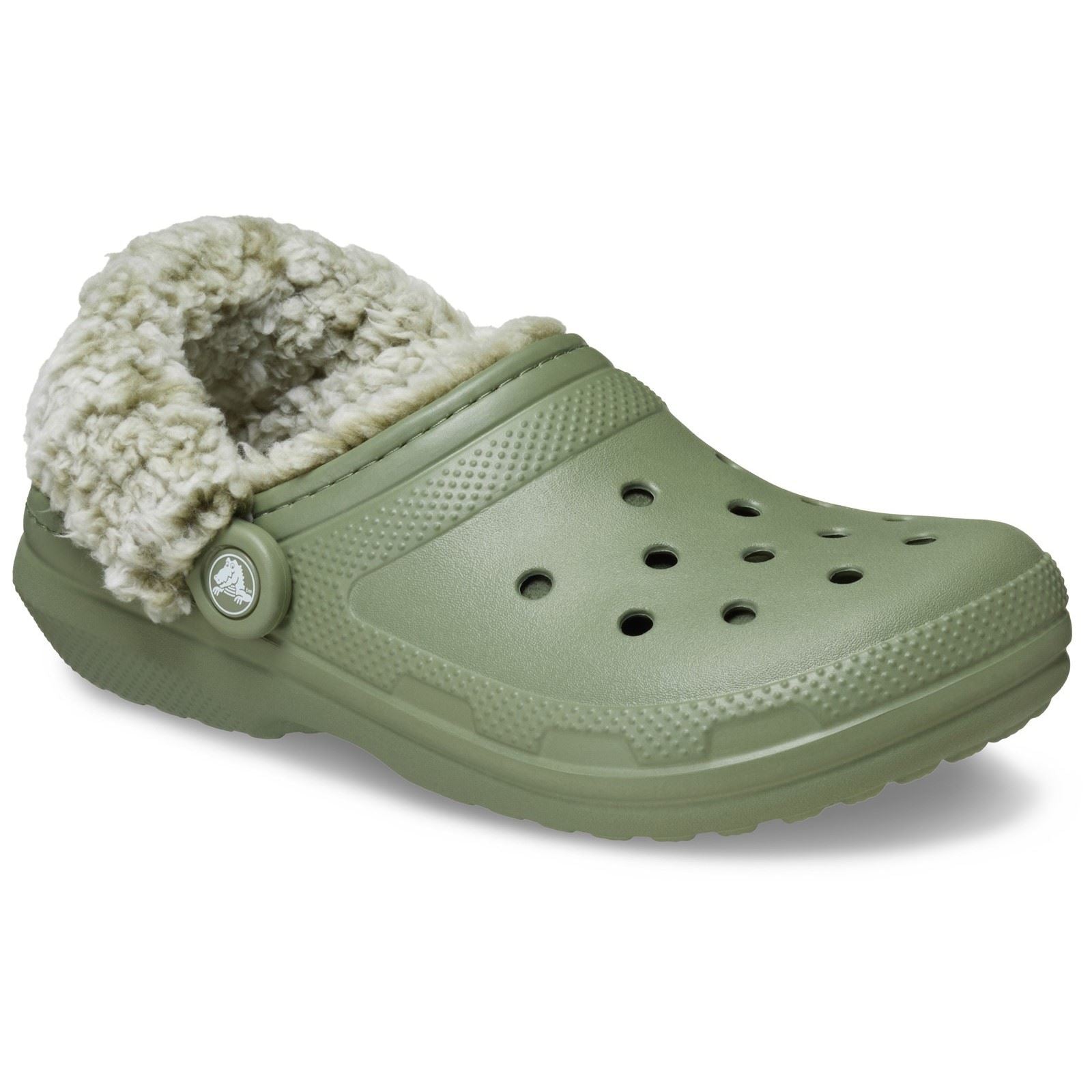 Crocs Classic Fleece Lined Textile Blend Men's Cargo Clogs