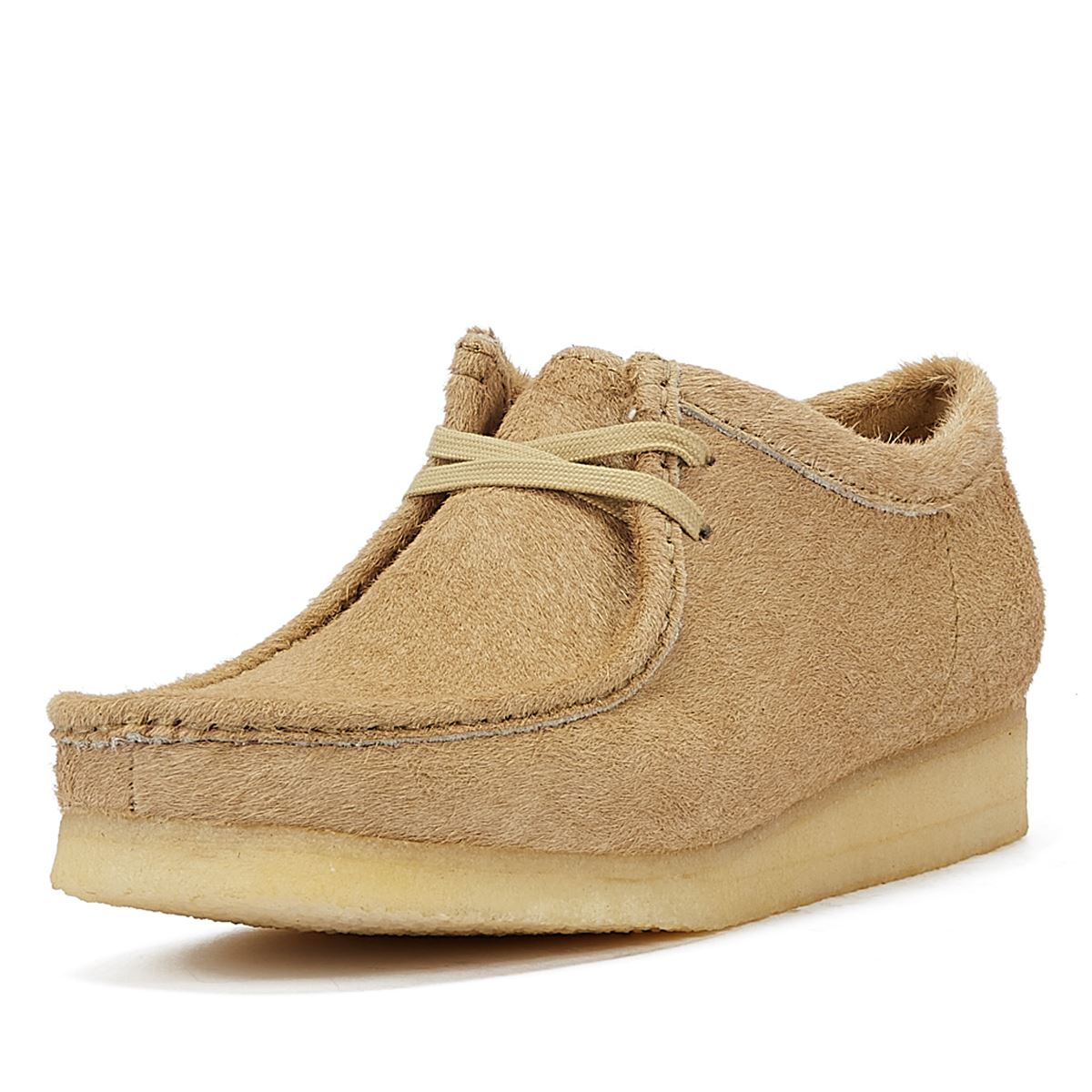Clarks Originals Wallabee Hair On Men's Maple Lace-Up Shoes