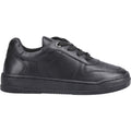 Hush Puppies Dougie Leather Boys's Black Trainers