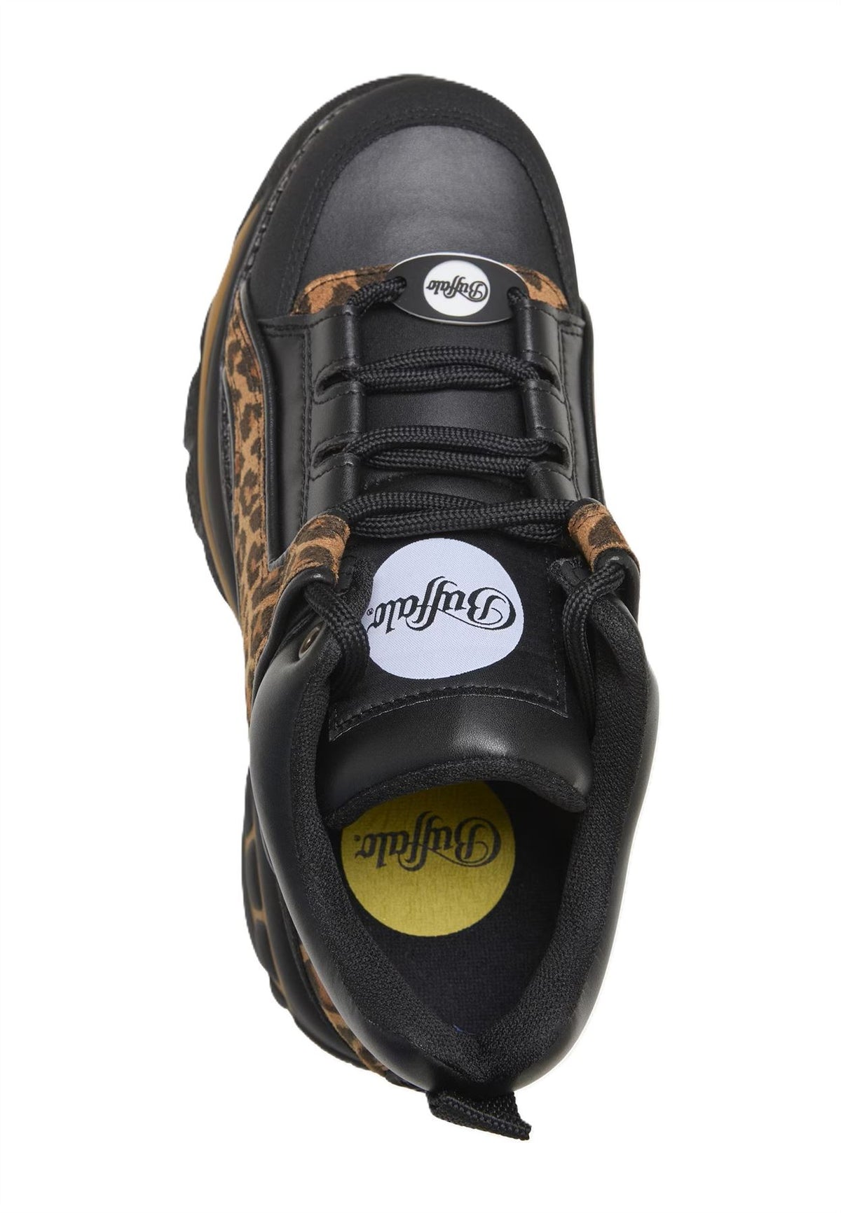 Buffalo 1339-14 Vegan Women's Leopard/Black Trainers