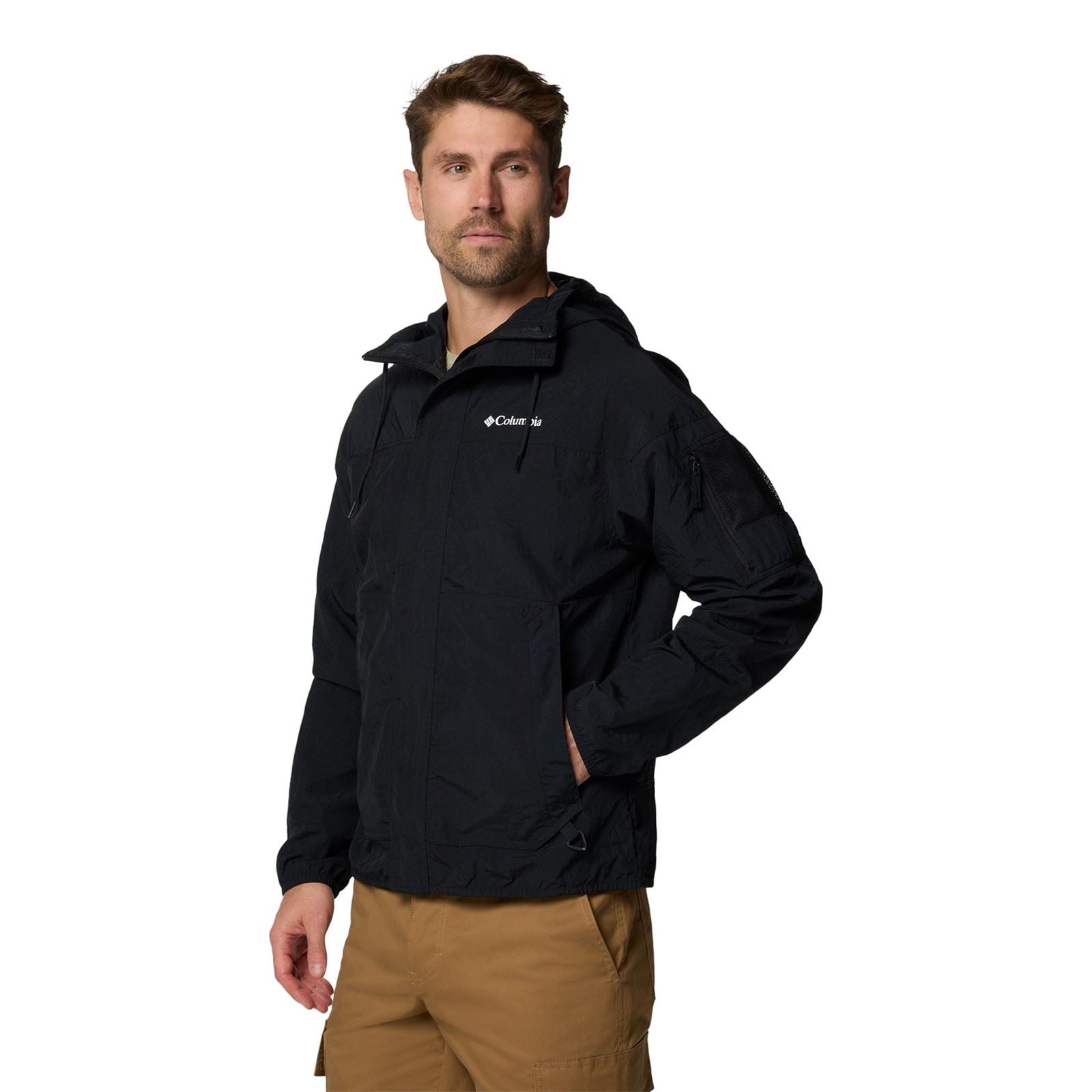 Columbia Challenger II Men's Black Windbreaker Jackets
