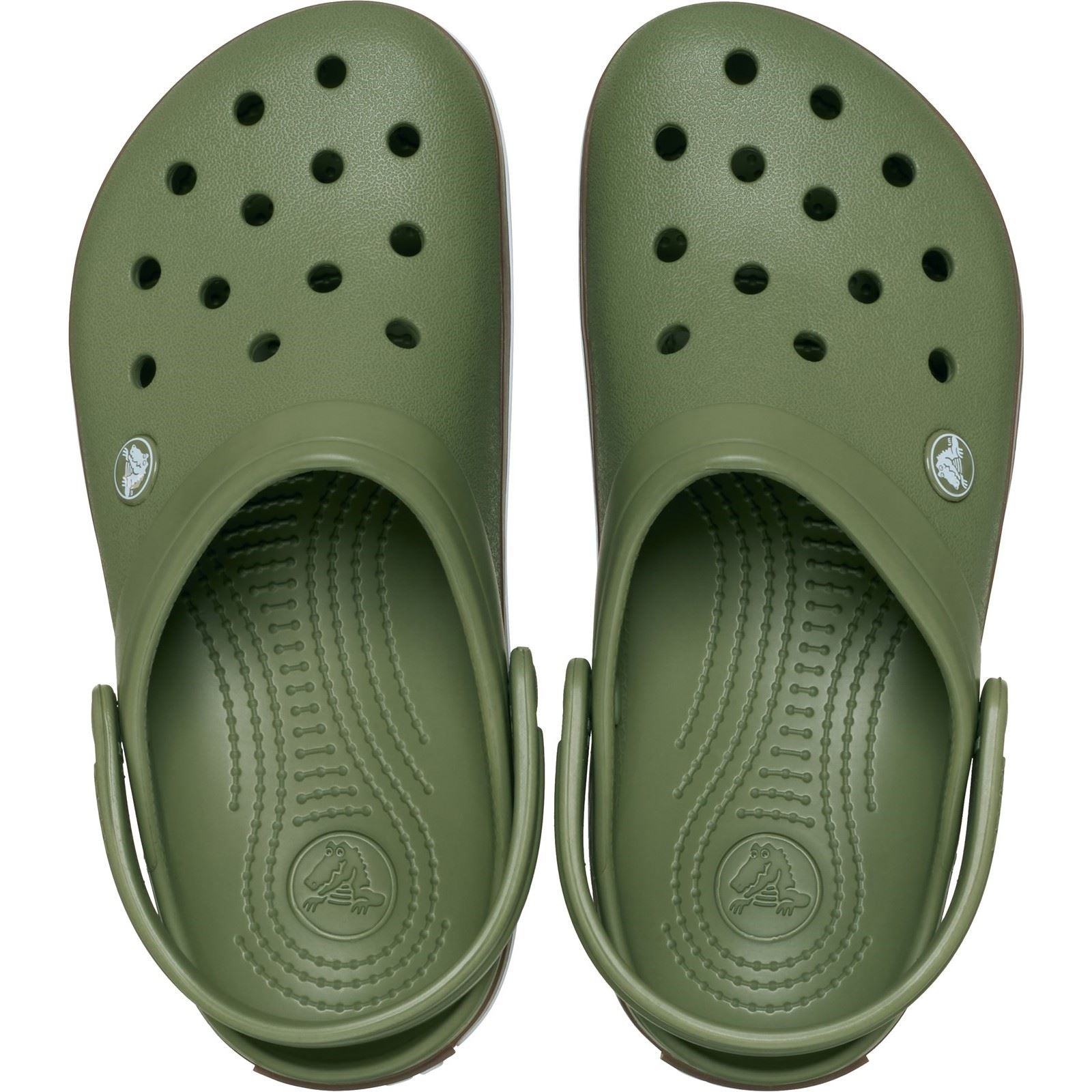 Crocs Crocband Gum Thermoplastic Men's Cargo Clogs
