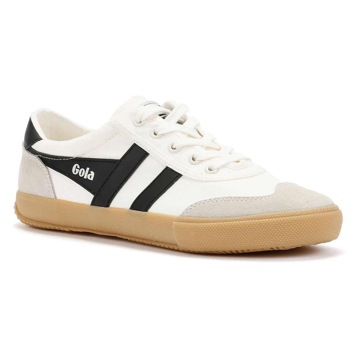 Gola Badminton Women's Off White/Black Trainers