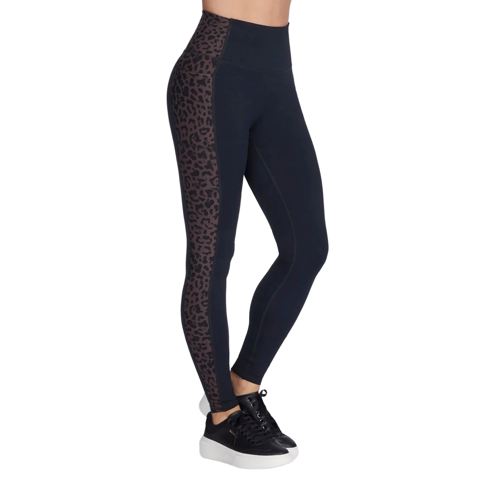 Skechers Performance GO WALK Cheetah Legging Nylon Women's Sports Leggings
