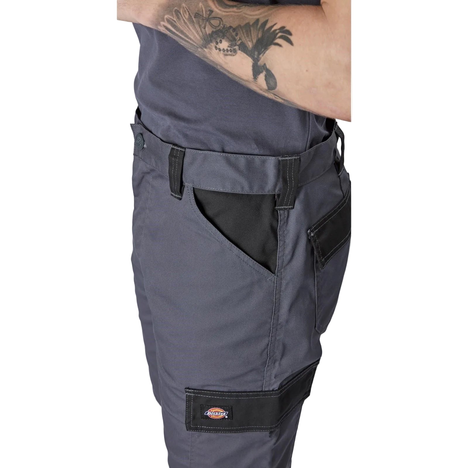 Dickies Everyday Polyester Men's Grey Knee-Length Shorts