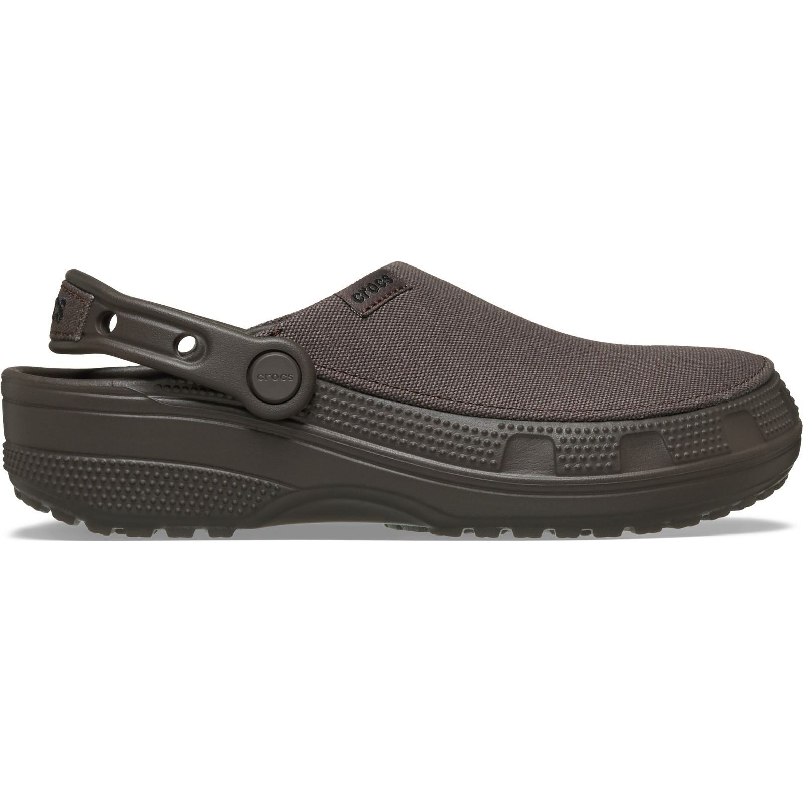 Crocs Classic Crafted Textile Blend Women's Espresso Clogs