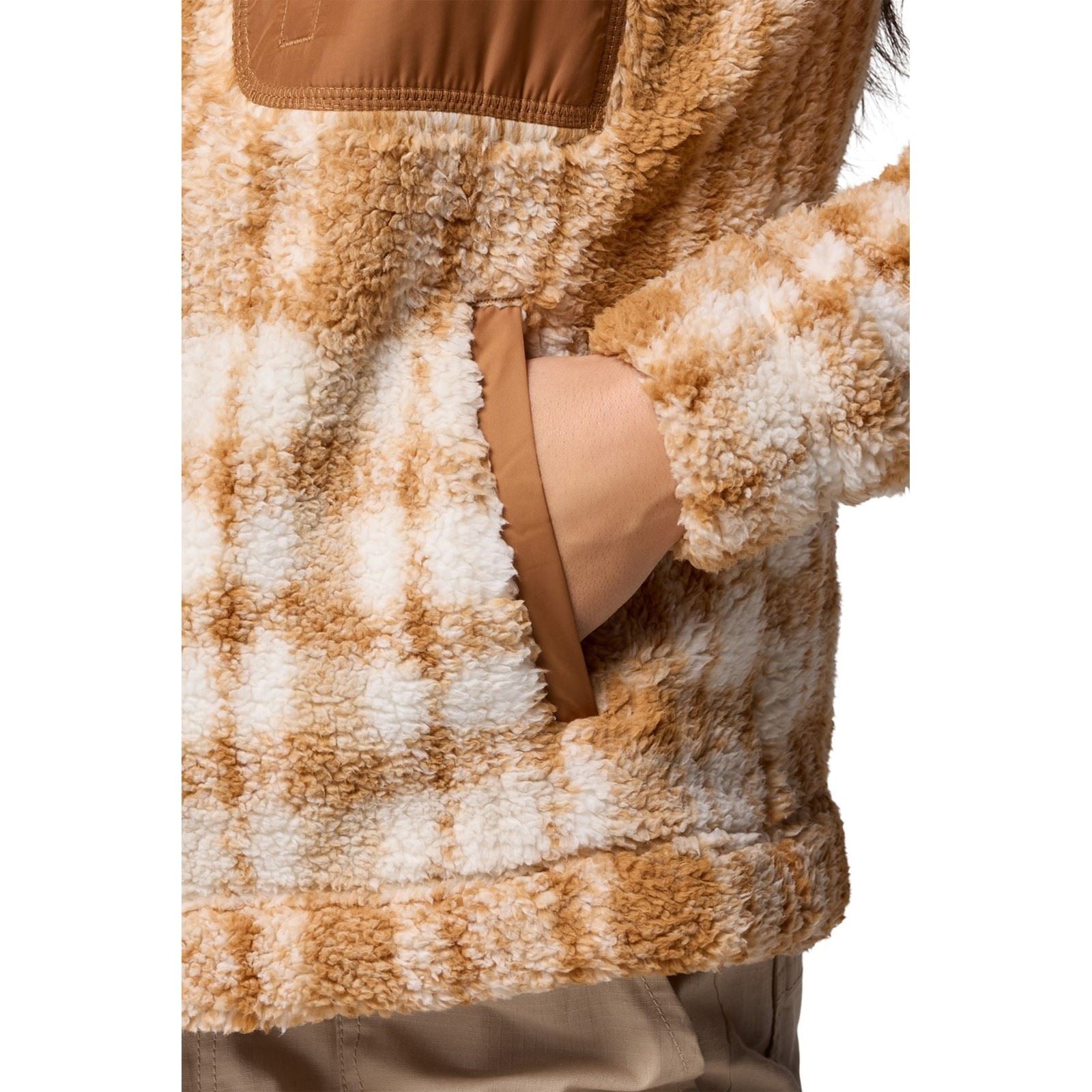 Columbia West Bend 1/4 Zip II Polyester Women's Brown Pullover