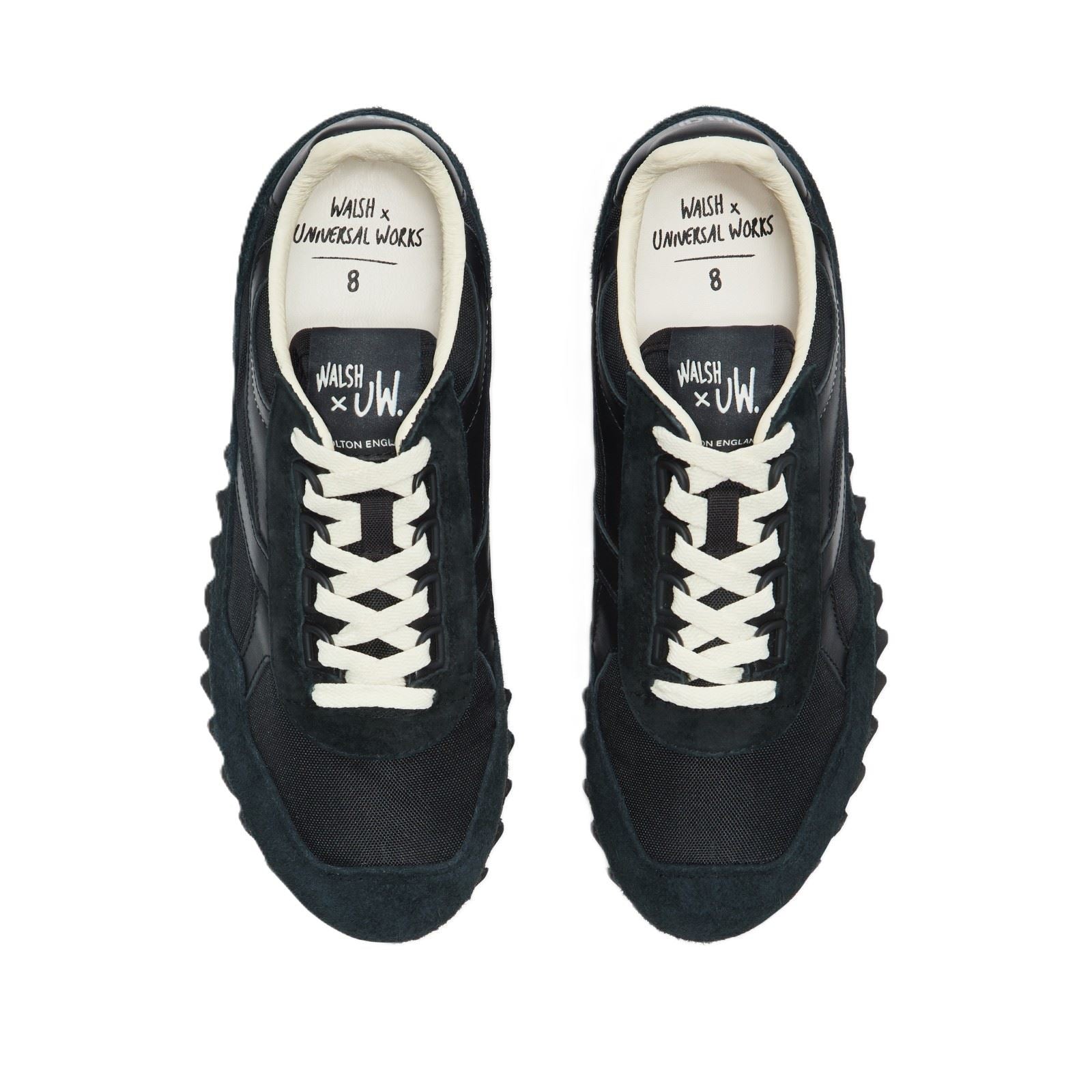 Walsh Ensign Black Trainers