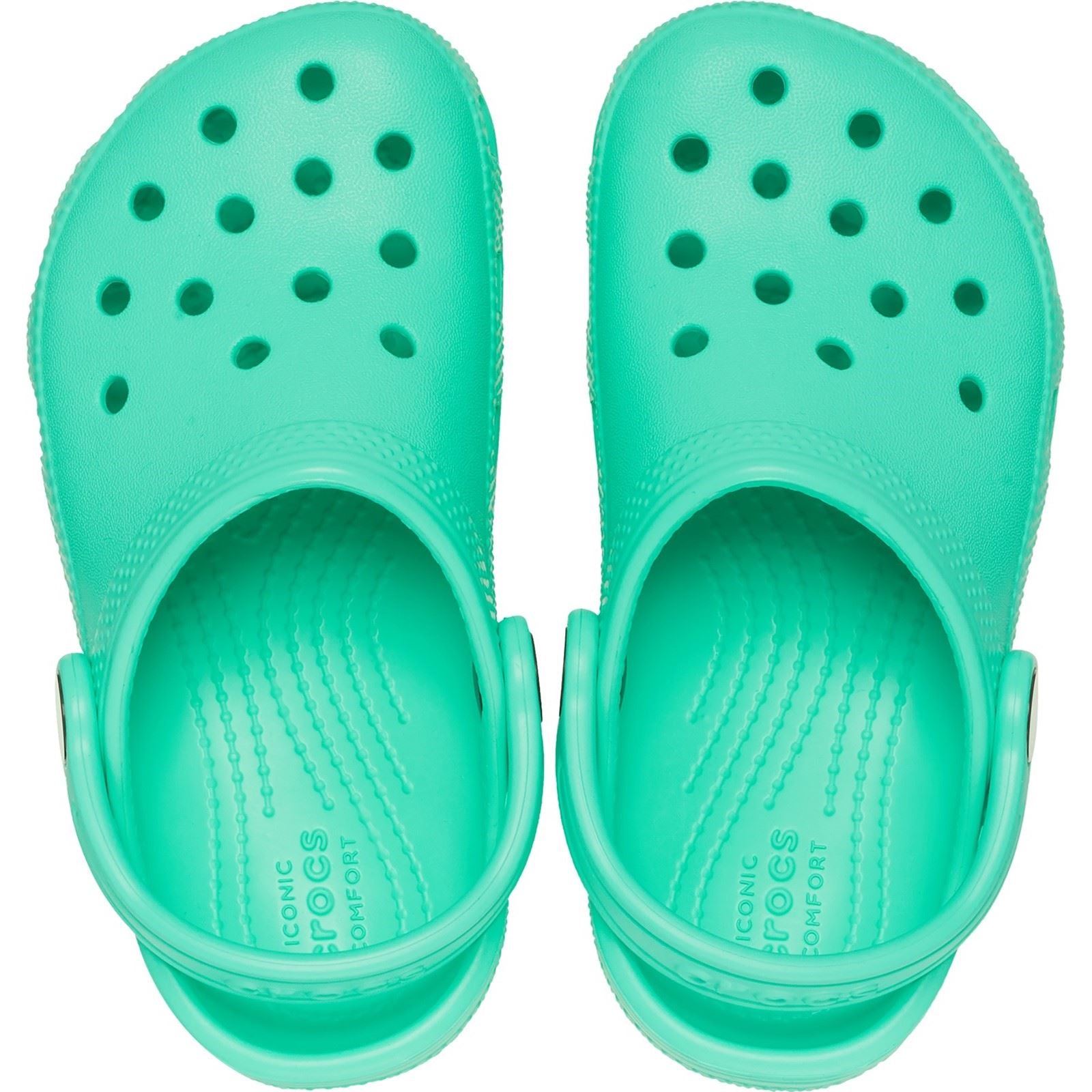 Crocs Toddler Classic Clog Synthetic Lagoon Clogs