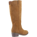 Hush Puppies Isabella Suede Women's Tan Heeled Knee High Boots