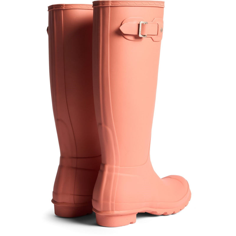 Hunter Original Tall Boot Rubber Women's Terracotta Wellington Boots
