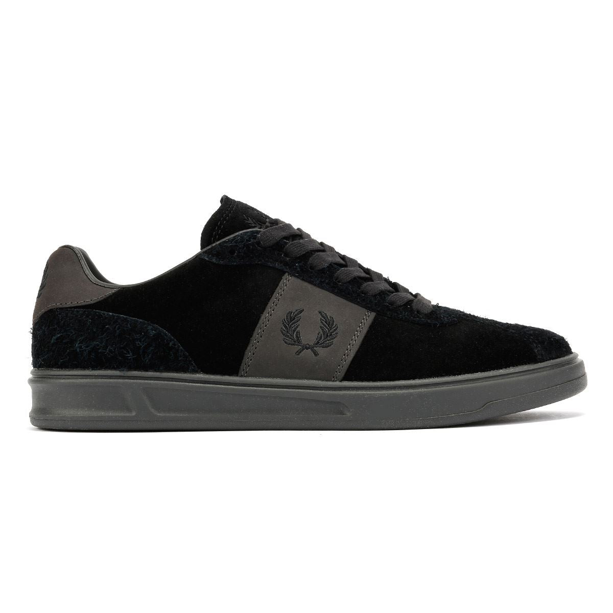 Fred Perry B4 Men's Black/Anchor Grey Trainers