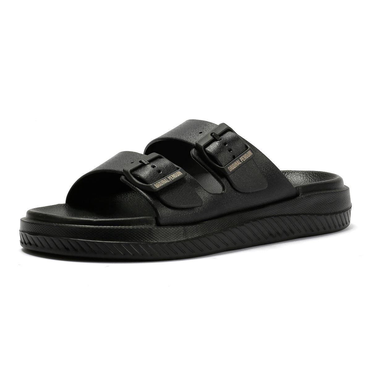 Penguin Playa Men's Black Sandals